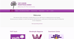 Desktop Screenshot of firstlisburn.org